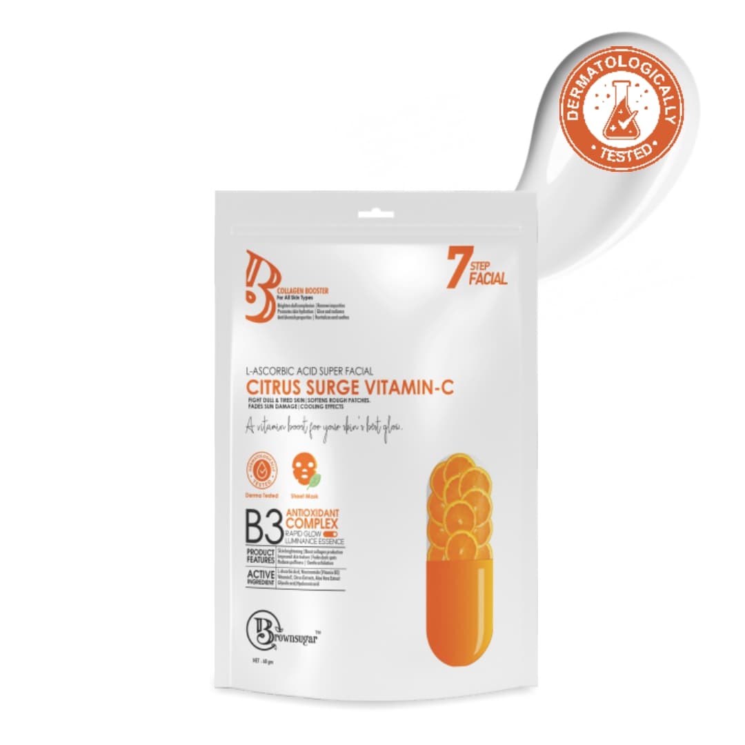 Brownsugar Vitamin C Citrus Surge Facial Kit image 1