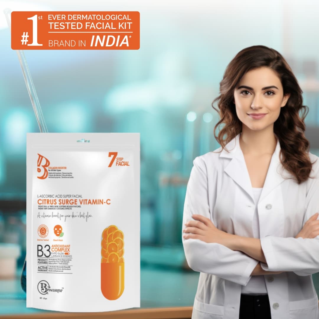 Brownsugar Vitamin C Citrus Surge Facial Kit image 3