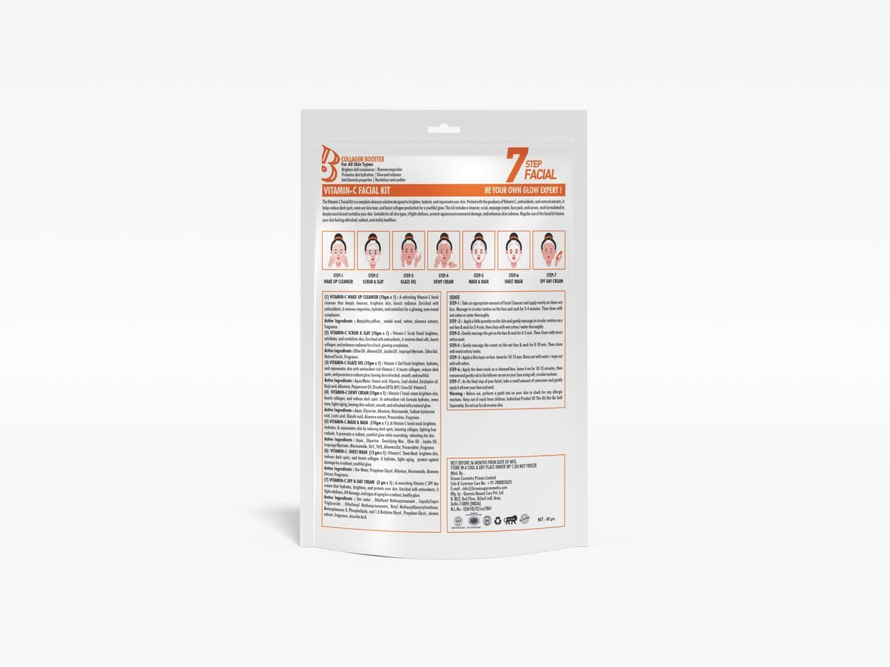 Brownsugar Vitamin C Citrus Surge Facial Kit image 2