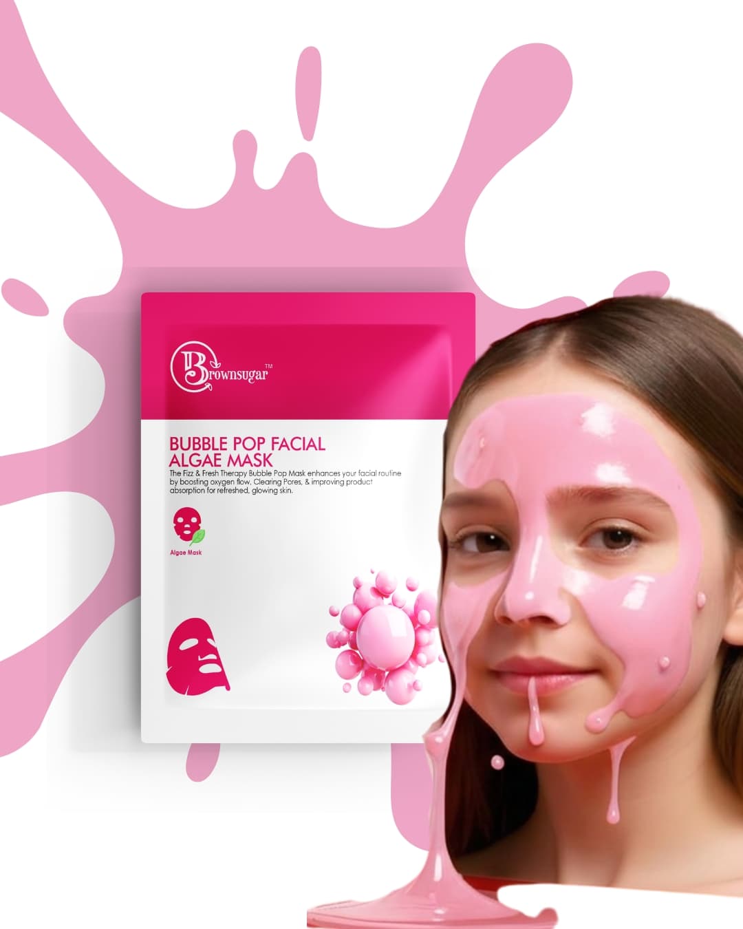 Bubble Pop Facial Algae Mask image 5