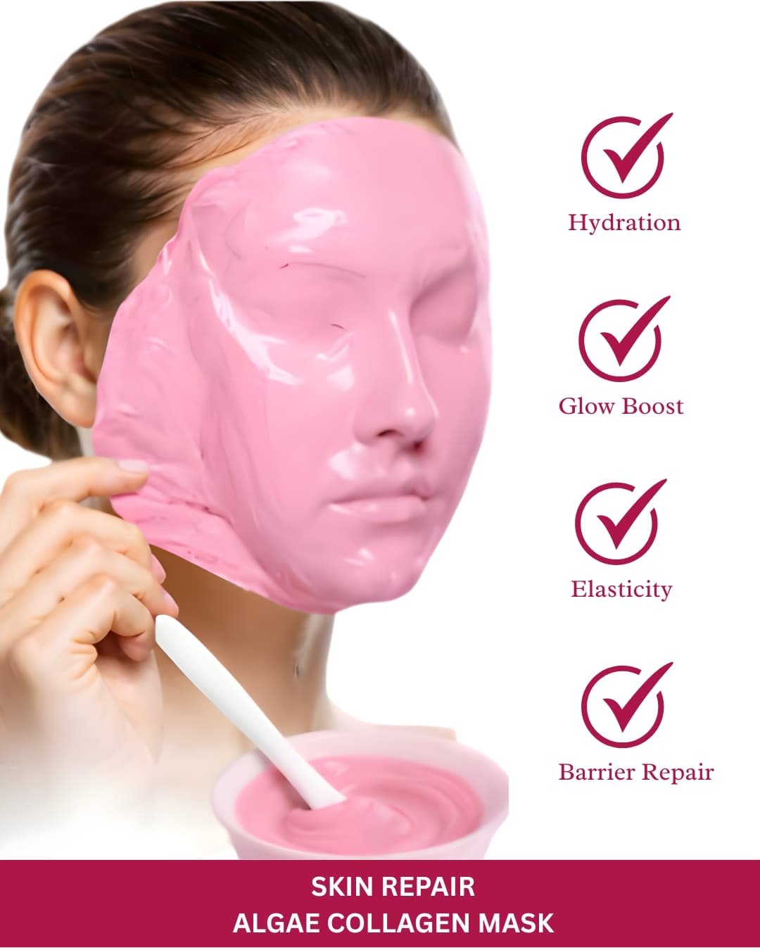 Skin Repair Algae Collagen Mask image 4